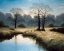 Picture of ENGLANDS AUTUMN NOVEMBER DAWN