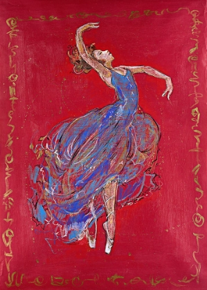 Picture of DANCER IN BLUE I
