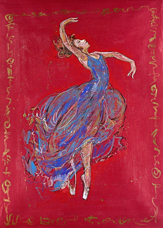 Picture of DANCER IN BLUE I