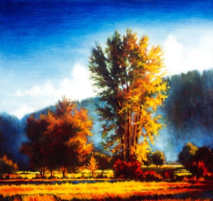 Picture of AUTUMN MORNING I