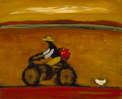 Picture of MAN ON BICYCLE