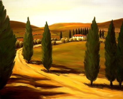 Picture of ALONG A TUSCAN ROAD
