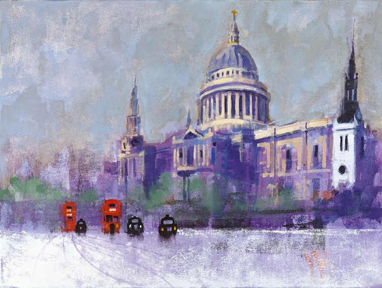 Picture of ST. PAULS IN SNOW