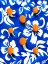 Picture of EIGHT ORANGES - TROPICALIA BLUE