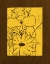 Picture of WENGE WOOD FLORAL 1-LEMON