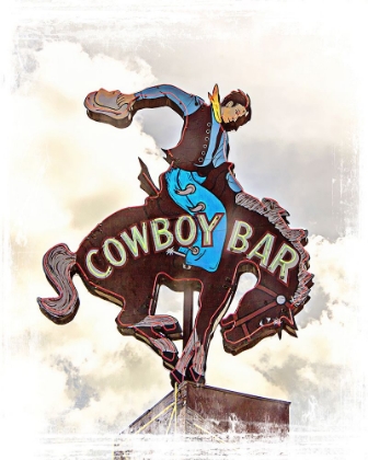 Picture of COWBOY SIGN
