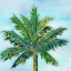 Picture of HANA PALM I - BLUE