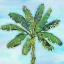 Picture of HANA PALM II - BLUE