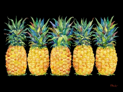 Picture of KONA PINEAPPLE HORIZONTAL - BLACK