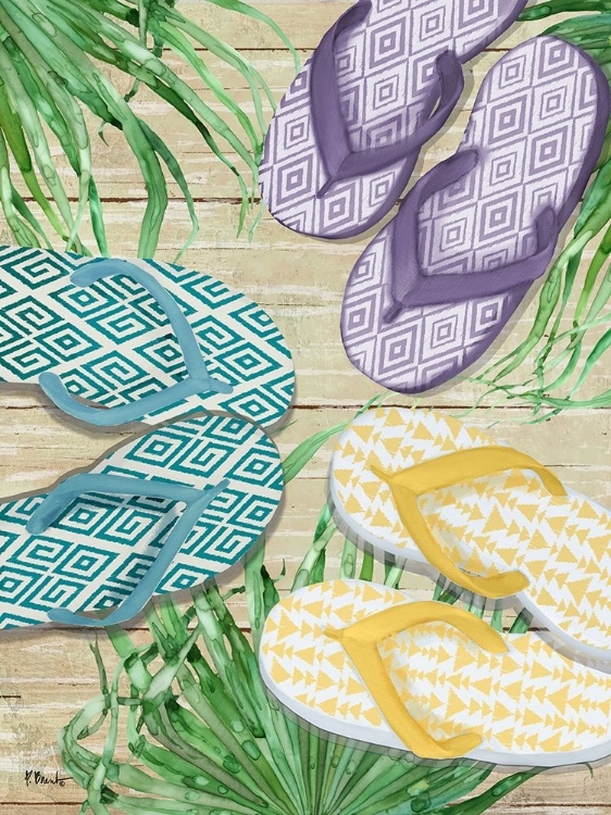 Picture of FROND FLIP FLOPS VERTICAL