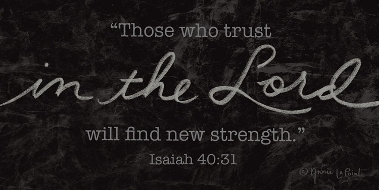 Picture of TRUST IN THE LORD