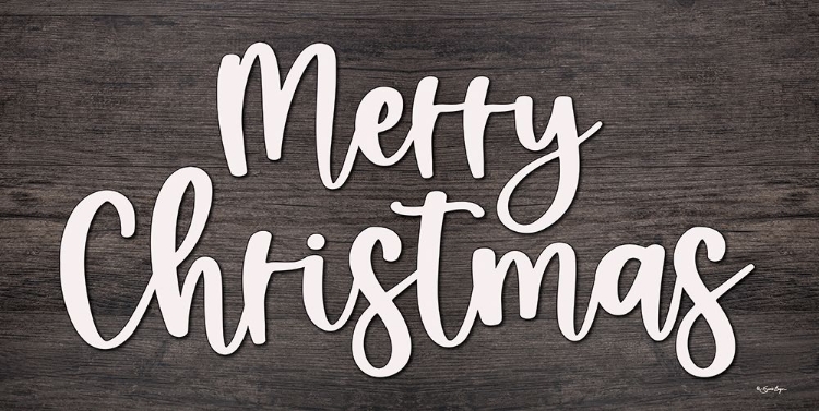 Picture of MERRY CHRISTMAS SIGN