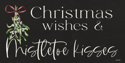 Picture of CHRISTMAS WISHES AND MISTLETOE KISSES