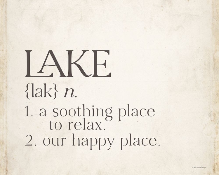 Picture of LAKE DEFINITION