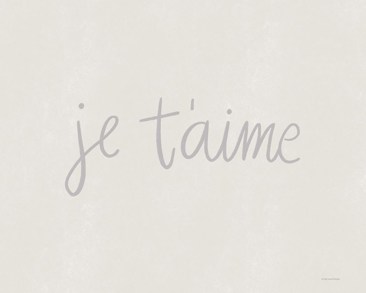 Picture of JE TAIME