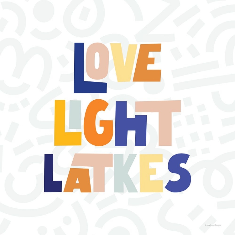 Picture of LOVE, LIGHT LATKES