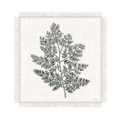 Picture of EMBROIDERED LEAVES III