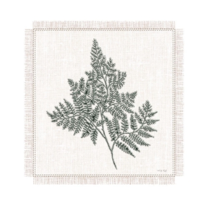 Picture of EMBROIDERED LEAVES V