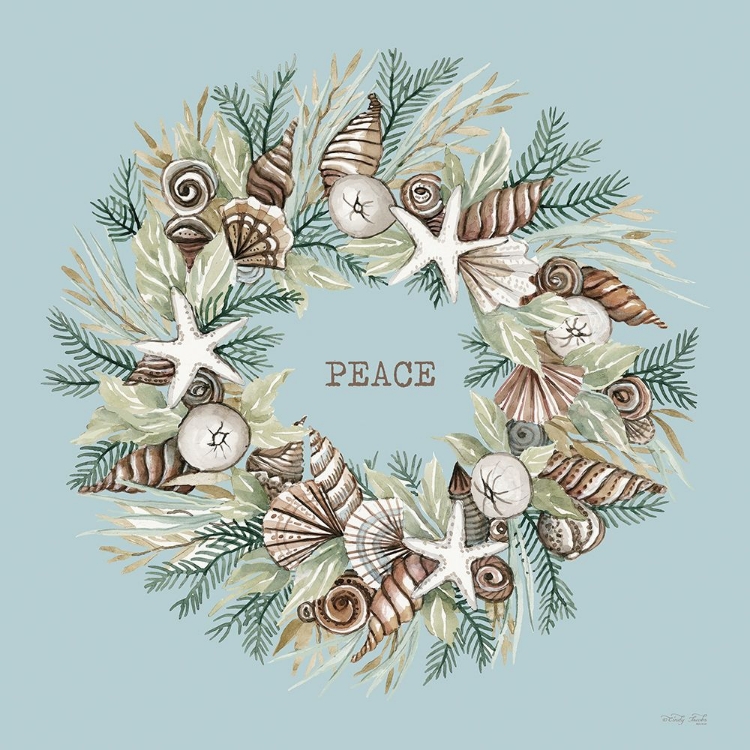 Picture of PEACE COASTAL WREATH