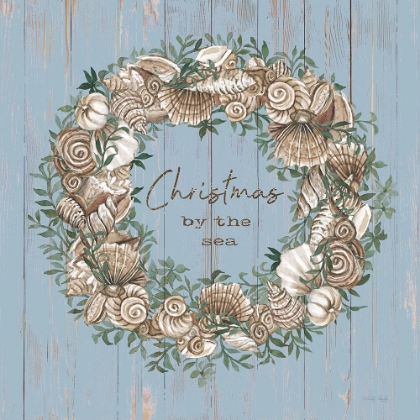 Picture of CHRISTMAS BY THE SEA WREATH