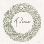 Picture of PEACE EMBROIDERY WREATH