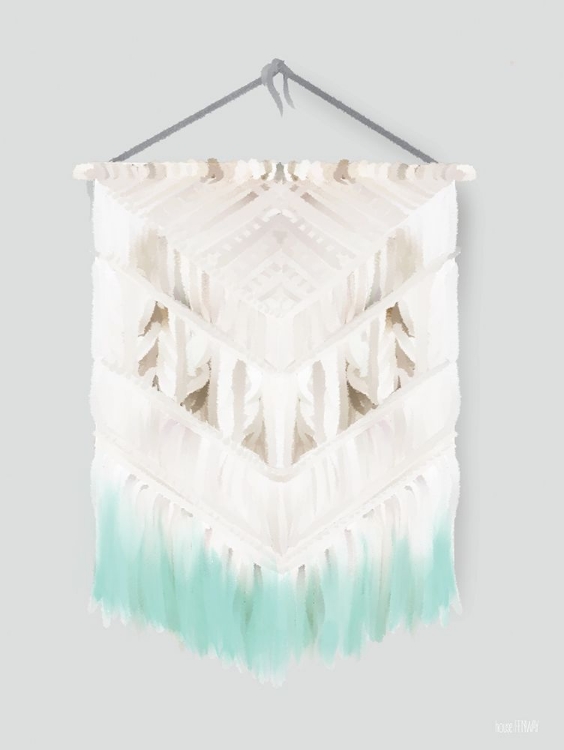 Picture of AQUA BOHEMIAN MACRAME