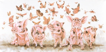 Picture of BUTTERFLY DANCE WITH THE PIGLETS