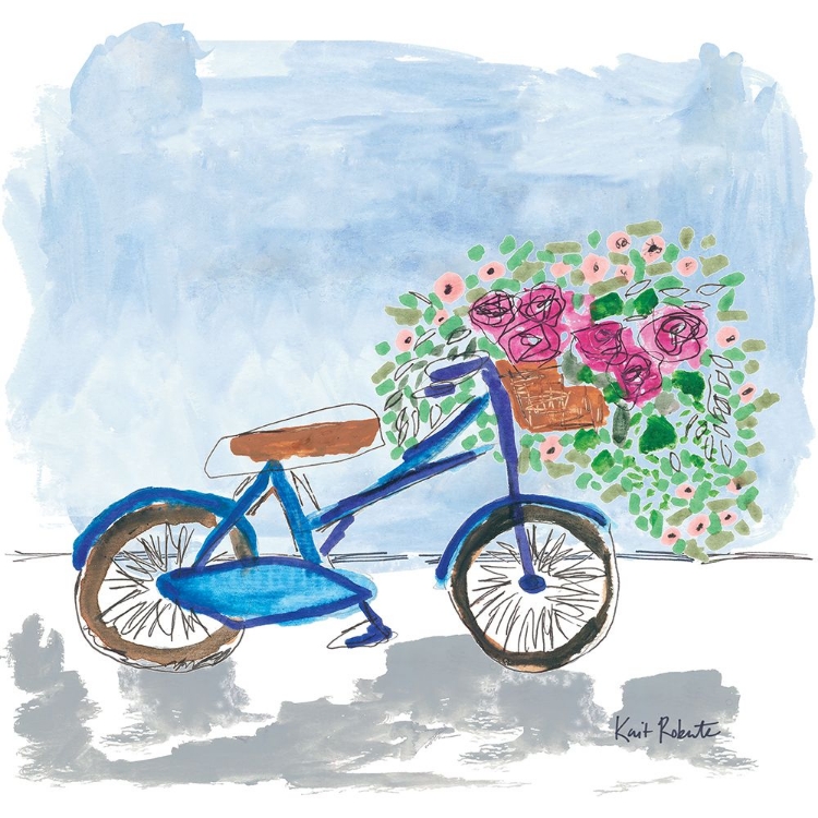 Picture of FLORAL BICYCLE