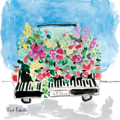 Picture of FLORAL TRUCK BED