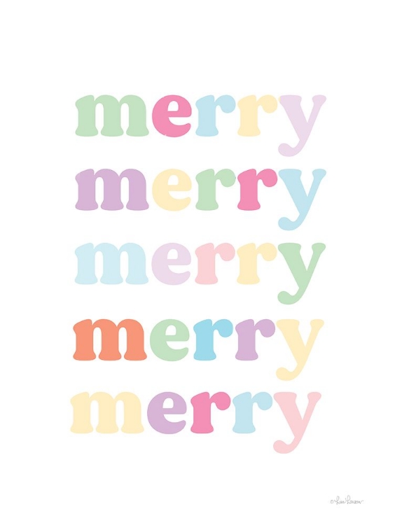 Picture of PASTEL VERY MERRY