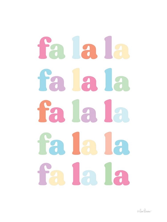 Picture of COLORFUL FA LA LA