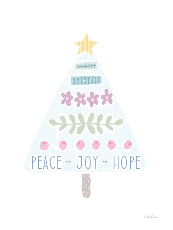 Picture of PEACE, JOY, HOPE CHRISTMAS TREE