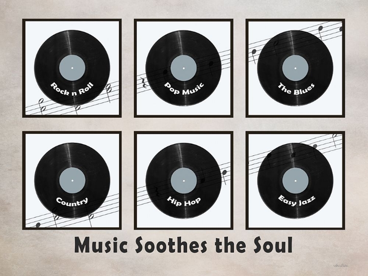 Picture of MUSIC SOOTHES THE SOUL