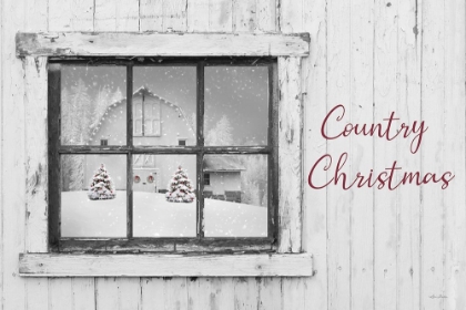 Picture of COUNTRY CHRISTMAS WINDOW