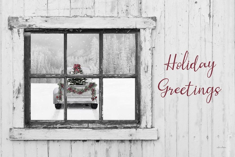 Picture of HOLIDAY GREETINGS WINDOW