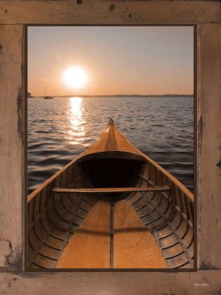 Picture of ANTIQUE CANOE I