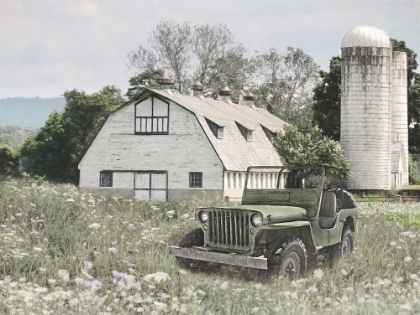 Picture of OLD JEEP AT THE FARM