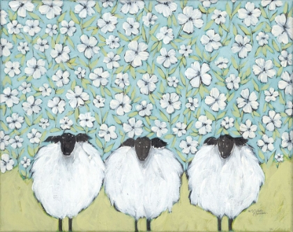 Picture of FLORAL FLOCK II