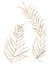 Picture of PALM LEAVES NATURAL I