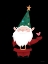 Picture of CHRISTMAS TREE SANTA GNOME