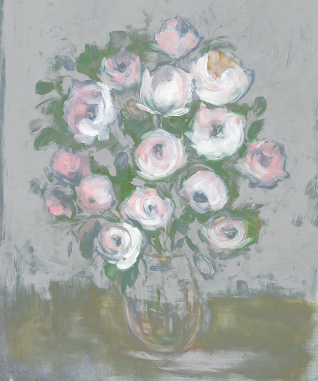 Picture of PAINTERLY PINK POSIES