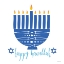 Picture of HAPPY HANUKKAH MENORAH II