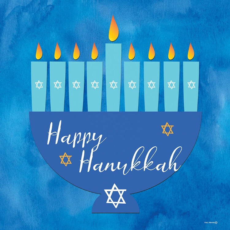 Picture of HAPPY HANUKKAH MENORAH III