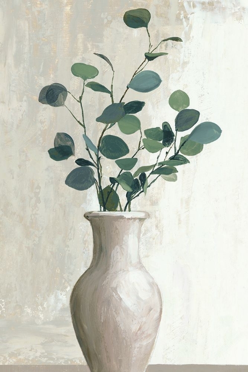 Picture of GREEN LEAVES IN VASE