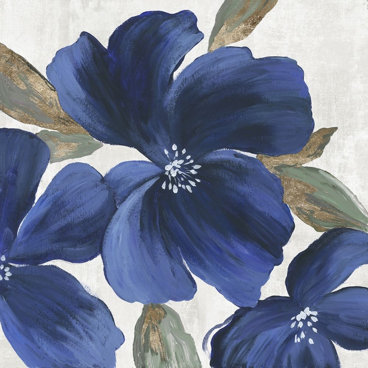 Picture of INDIGO SPRING FLORALS II