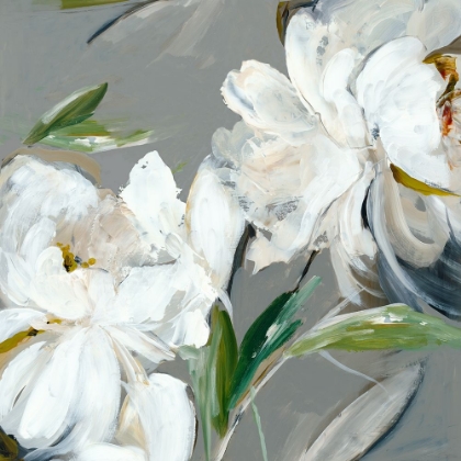 Picture of WHITE PEONIE FLORALS I