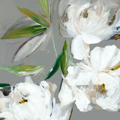Picture of WHITE PEONIE FLORALS II