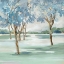 Picture of SERENE BLUE SCENES II