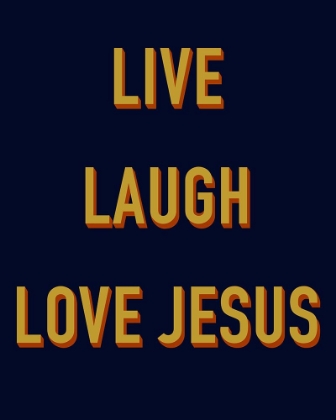 Picture of LIVE, LAUGH, LOVE JESUS II