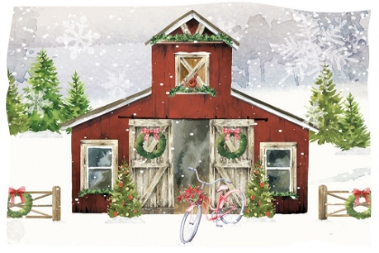 Picture of COUNTRY CHRISTMAS BARN II